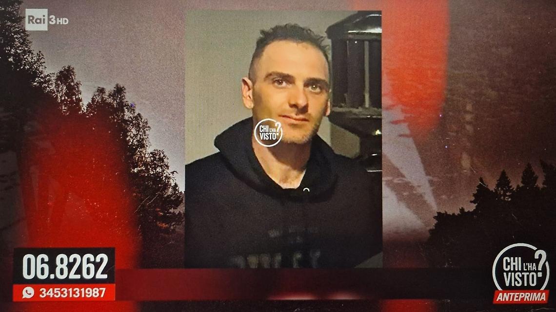 Foto di Daniele Mocellin pubblicata dal programma "Chi l'ha visto" di Rai 3