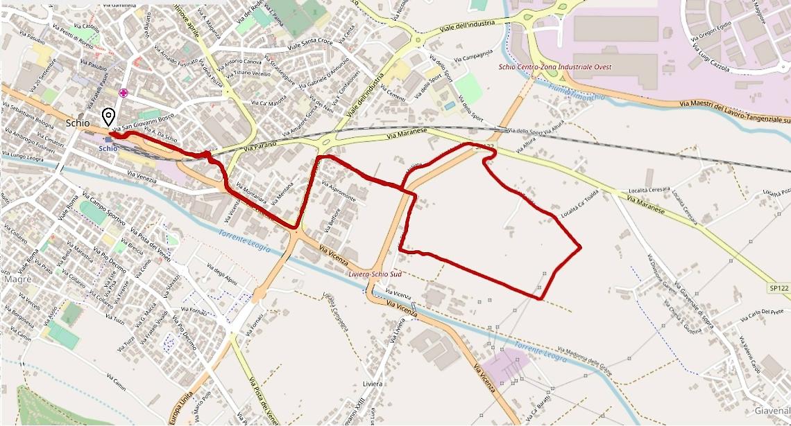 La ciclabile Vicenza-Schio