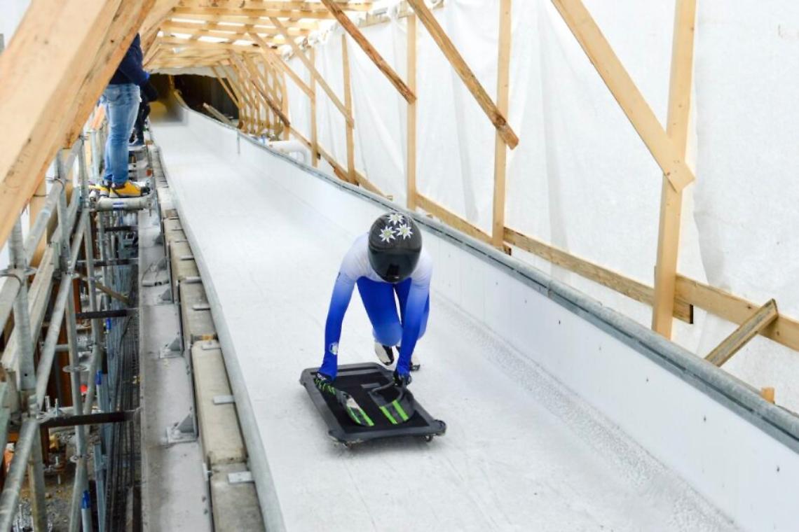 La pista da bob di Cortina