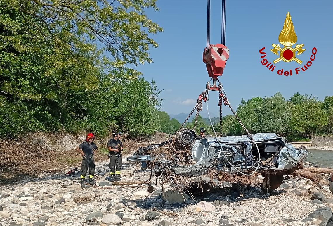 L'auto di Leone e Francesco Nardon