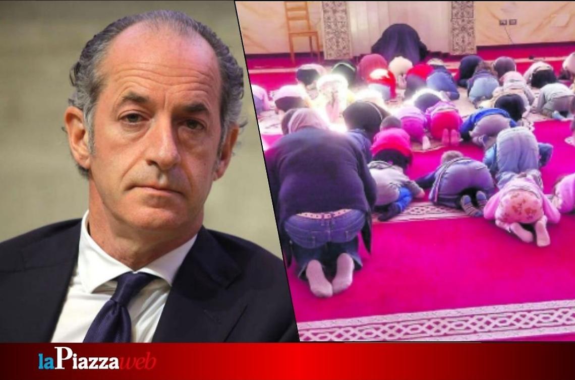 Zaia: «Bambini inginocchiati in moschea? È oltre il limite»