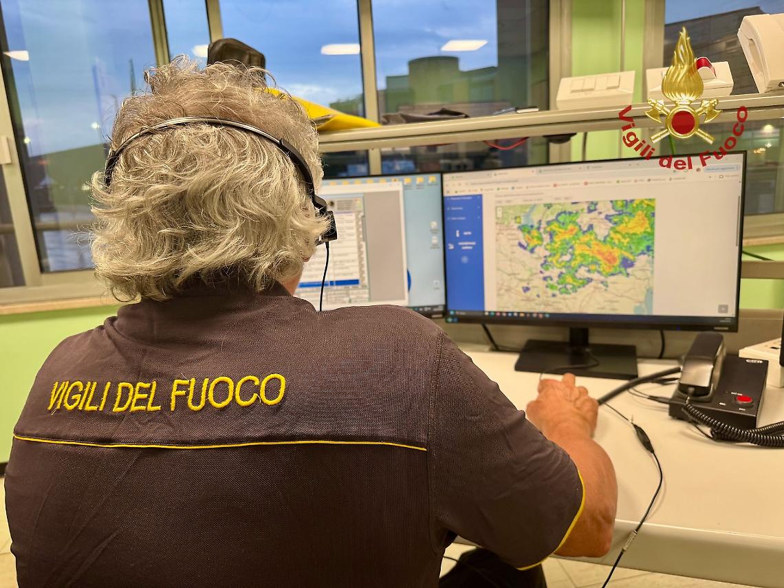 Nubifragio nella Bassa Padovana: oltre 20 interventi dei Vigili del Fuoco