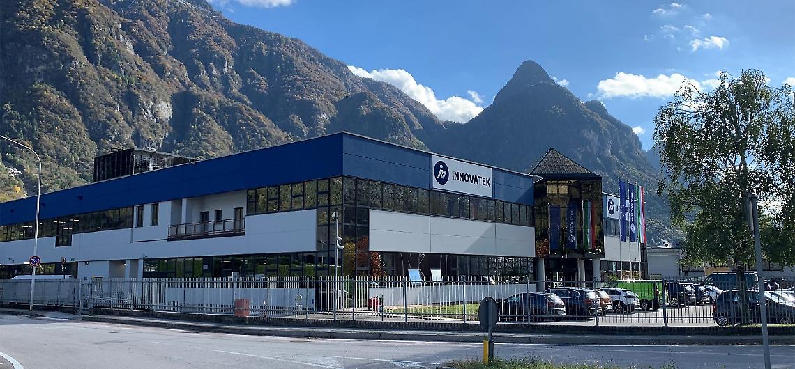 Lo stabilimento Innovatek di Longarone