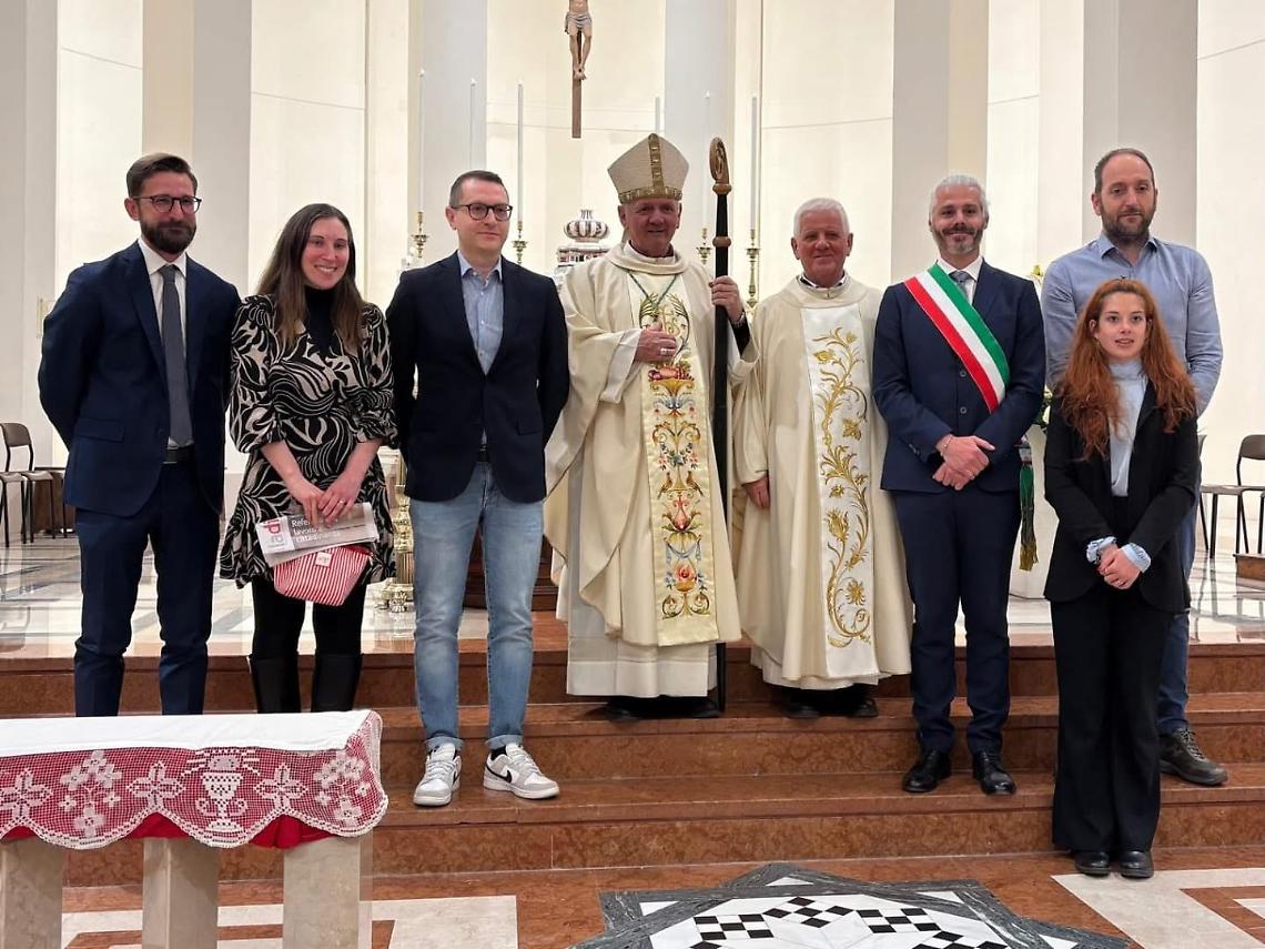 Visita del vescovo a Brugine 