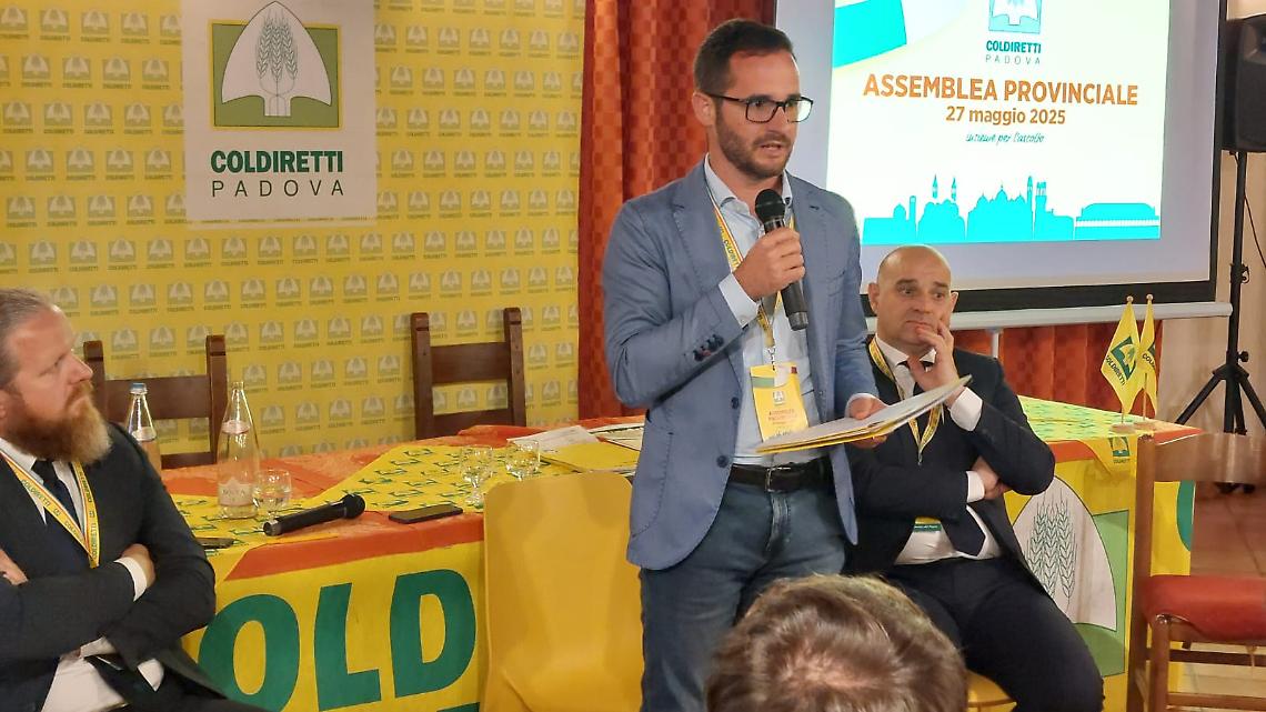 Carlo Salvan, presidente di Coldiretti Veneto