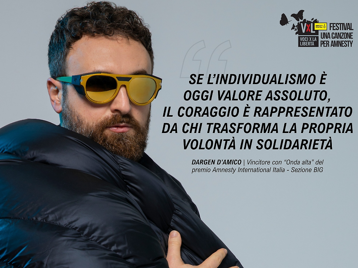 Dargen D'Amico, vincitore del concorso