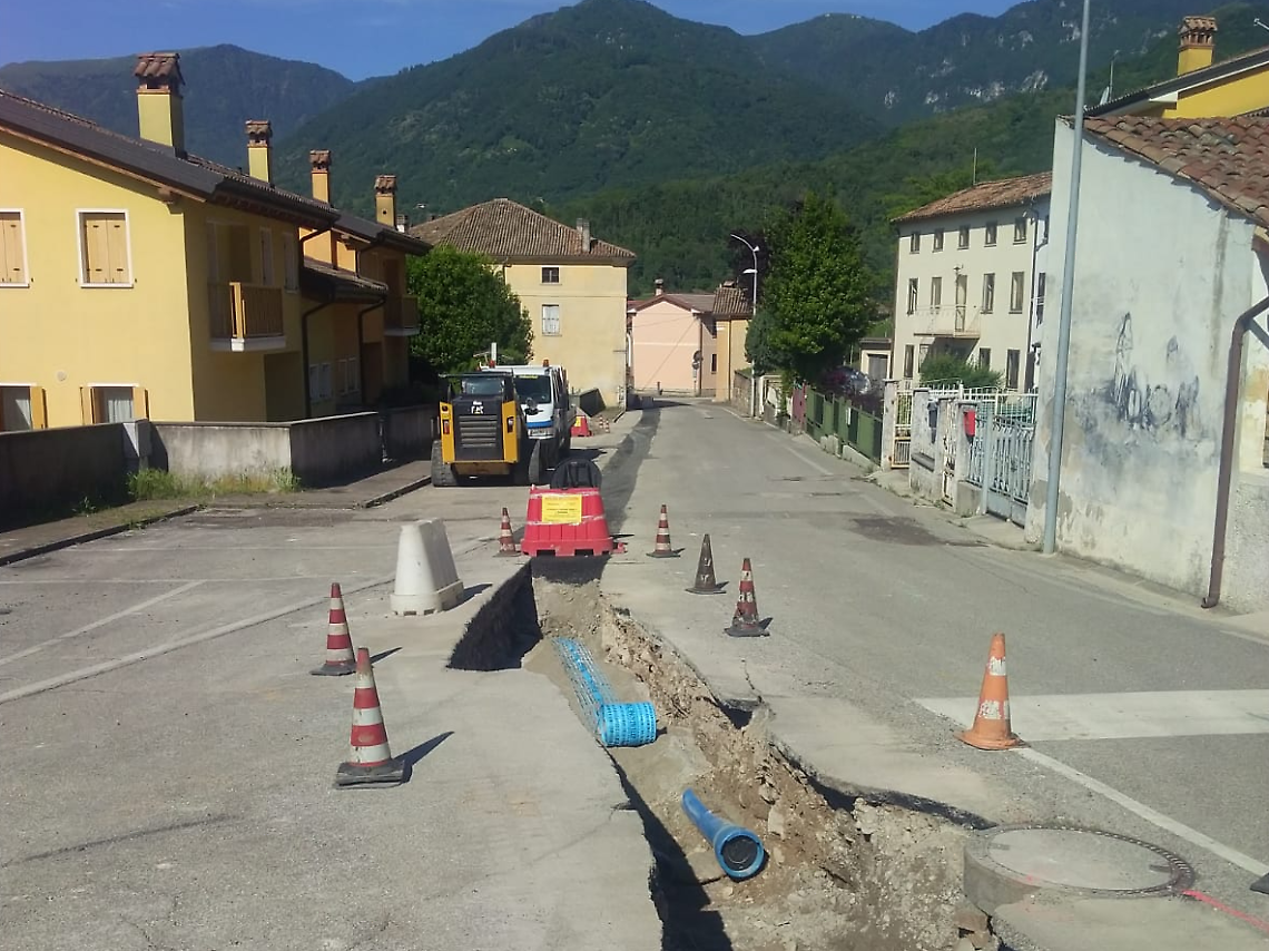 Foto dei lavori