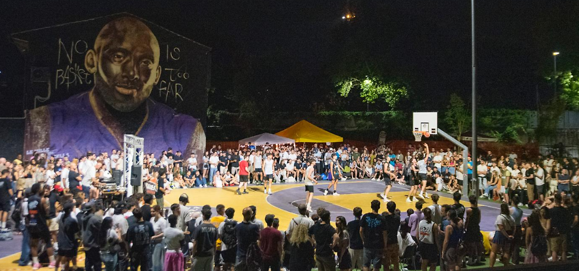 Estate bollente al Kobe Playground dell’Arcella: basket, comunità e rinascita urbana