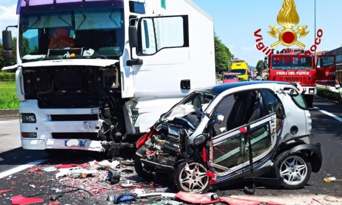 Foto dell'incidente