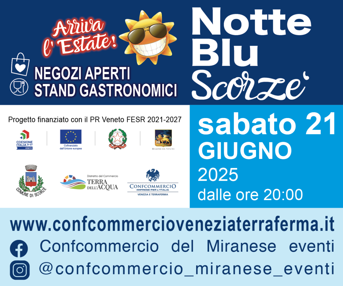 Notte Blu 2025 – Arriva L’Estate!