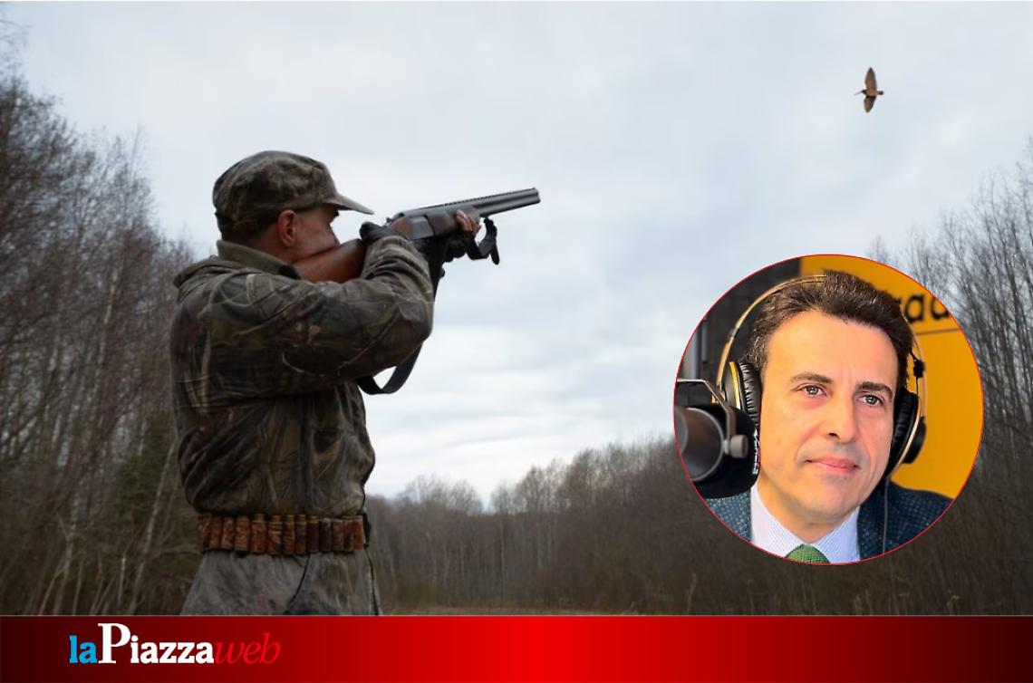 L'assessore alla caccia Cristiano Corazzari