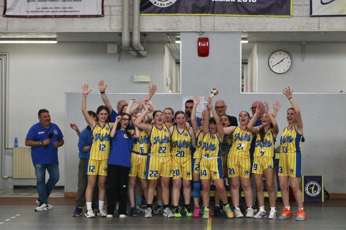 Adria, Pallacanestro Alba 2015 ha ospitato le finali regionali Csi di basket femminile