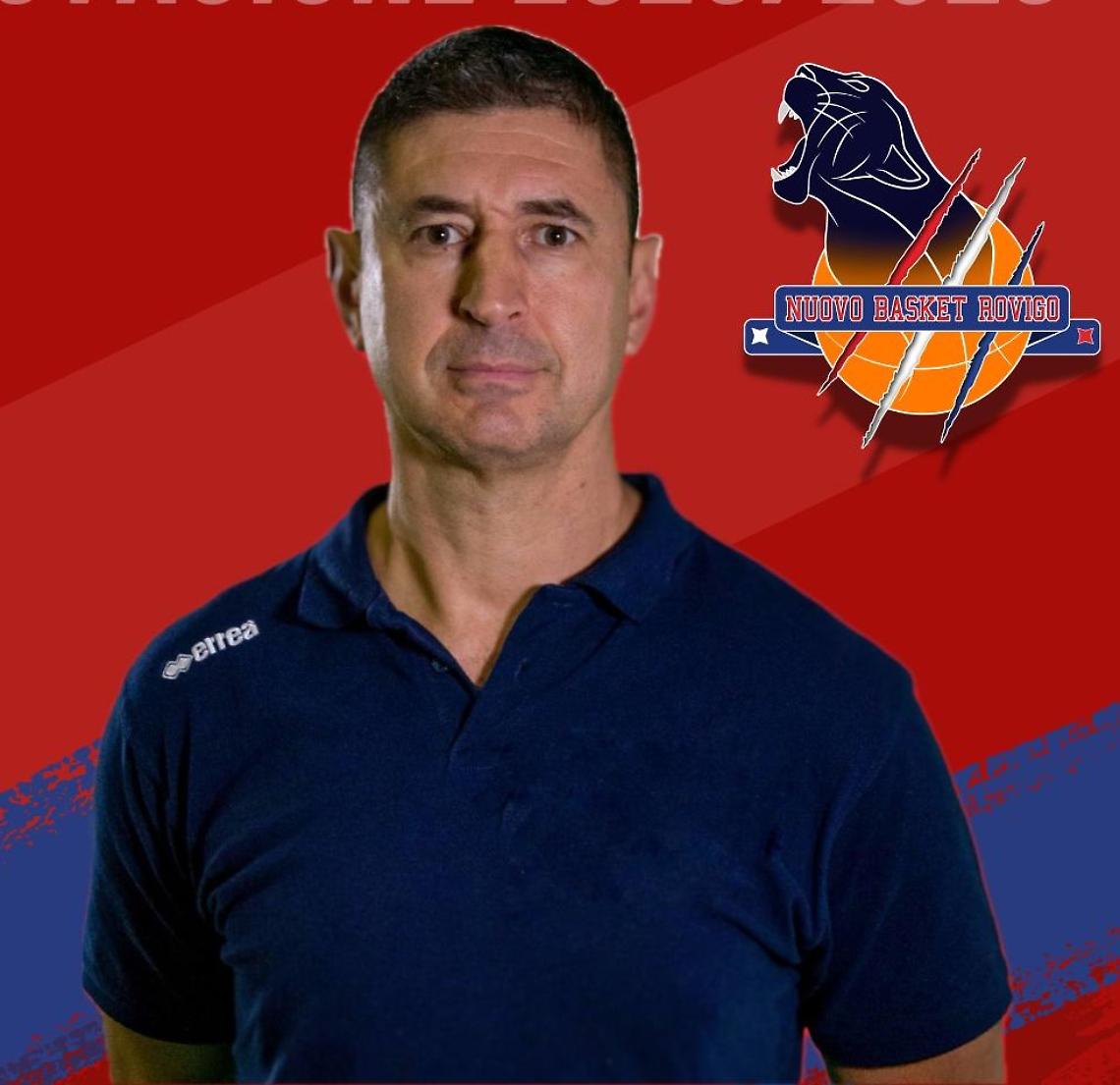 Massimo Guerra nuovo allenatore del Sekal Nuovo Basket Rovigo