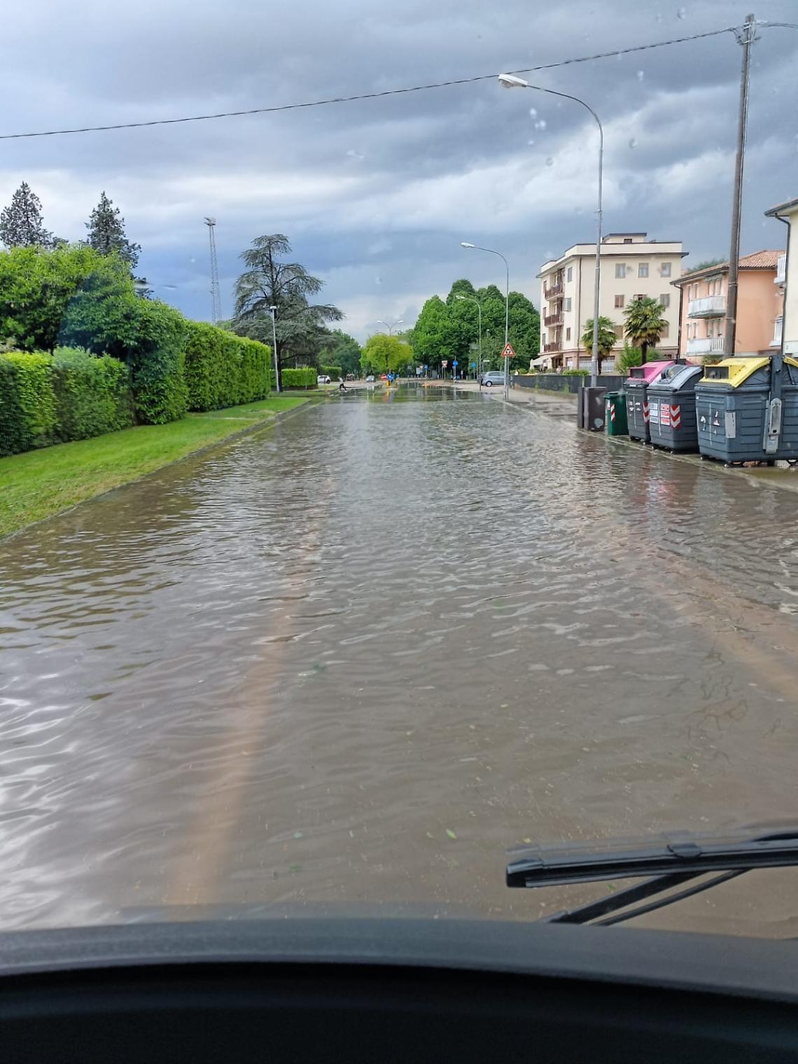 Bomba d’acqua, mezza Mirano finisce allagata