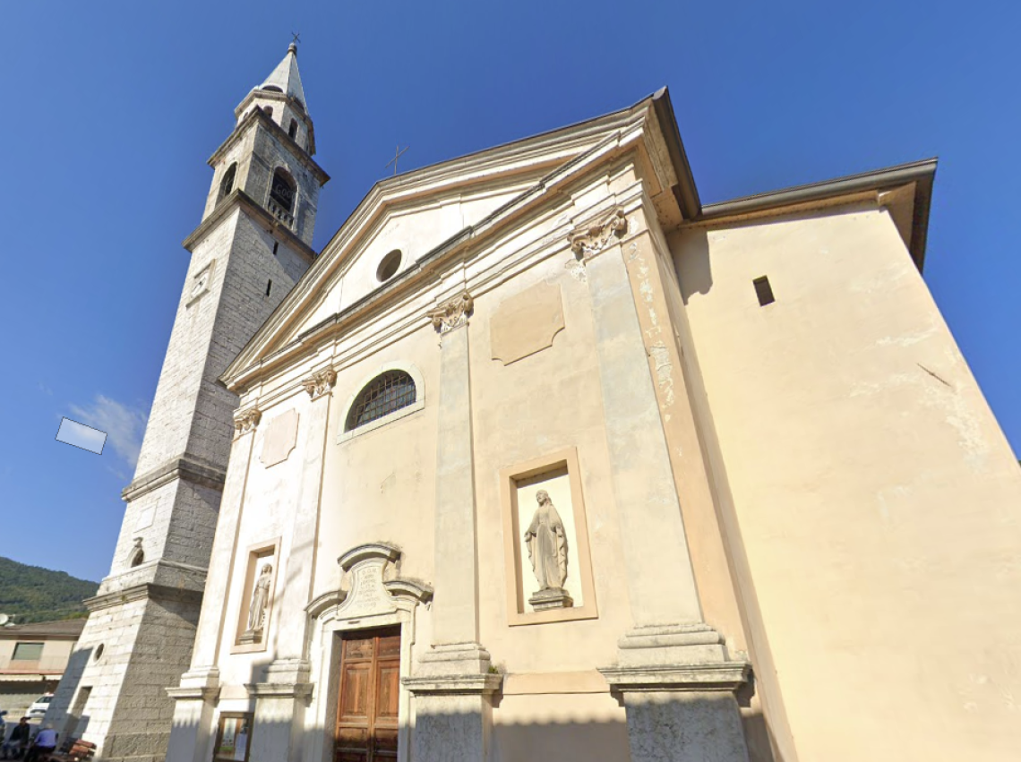 La chiesa di Santa Caterina, frazione di Lusiana Conco