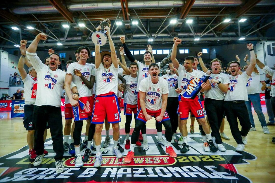 Gemini Mestre scrive la storia: dopo 37 anni è di nuovo Serie A2