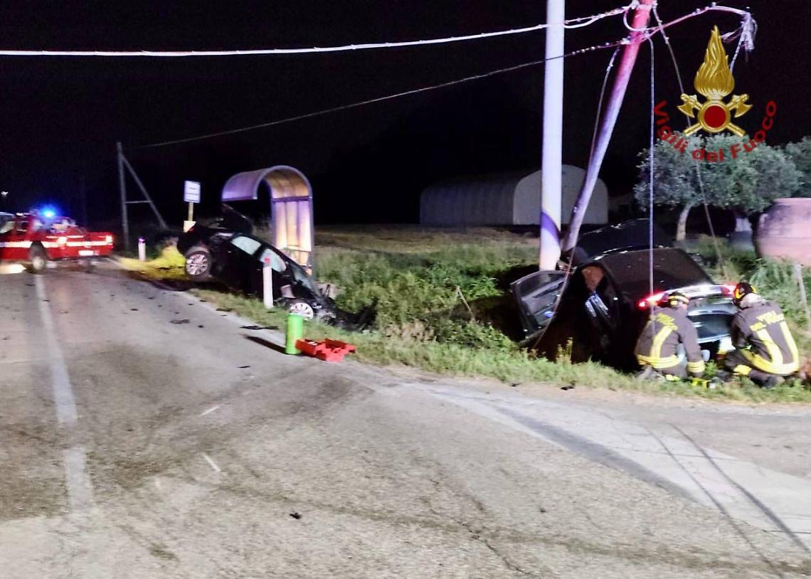 Villanova di Camposampiero: scontro tra due auto, due persone ferite