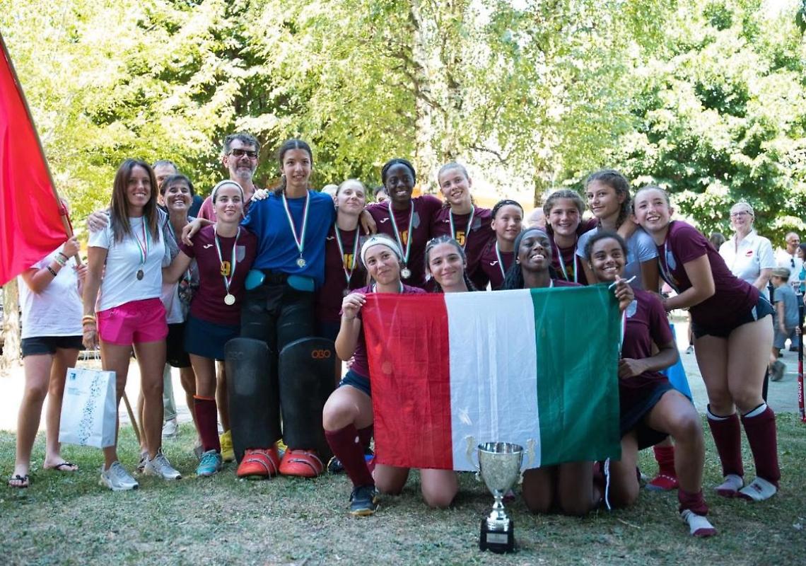 CUS Padova hockey Under 16 Scudetto prato 2025