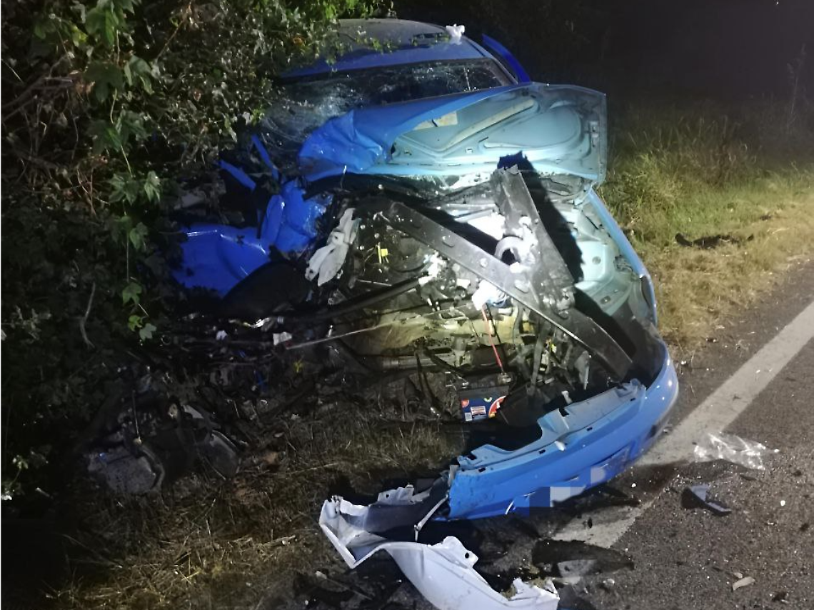 Foto dell'incidente
