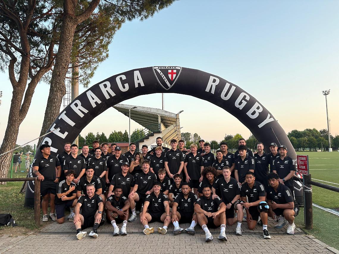 Gli All Blacks Under 20 conquistano Abano