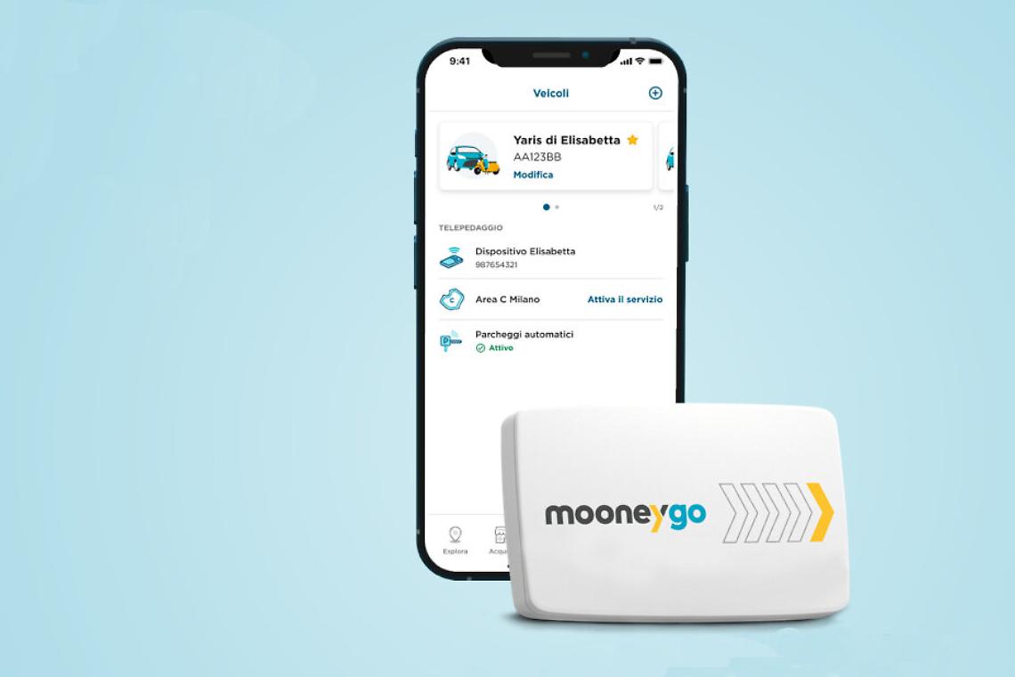 Recentemente MooneyGo ha lanciato anche il servizio di telepedaggio, attivo in tutte le corsie autostradali italiane e negli oltre 300 parcheggi convenzionati Telepass