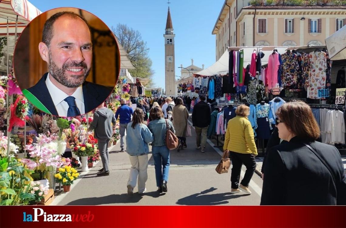 Mogliano Veneto, il mercato torna nel cuore della città: nuova vita per Piazza dei Caduti