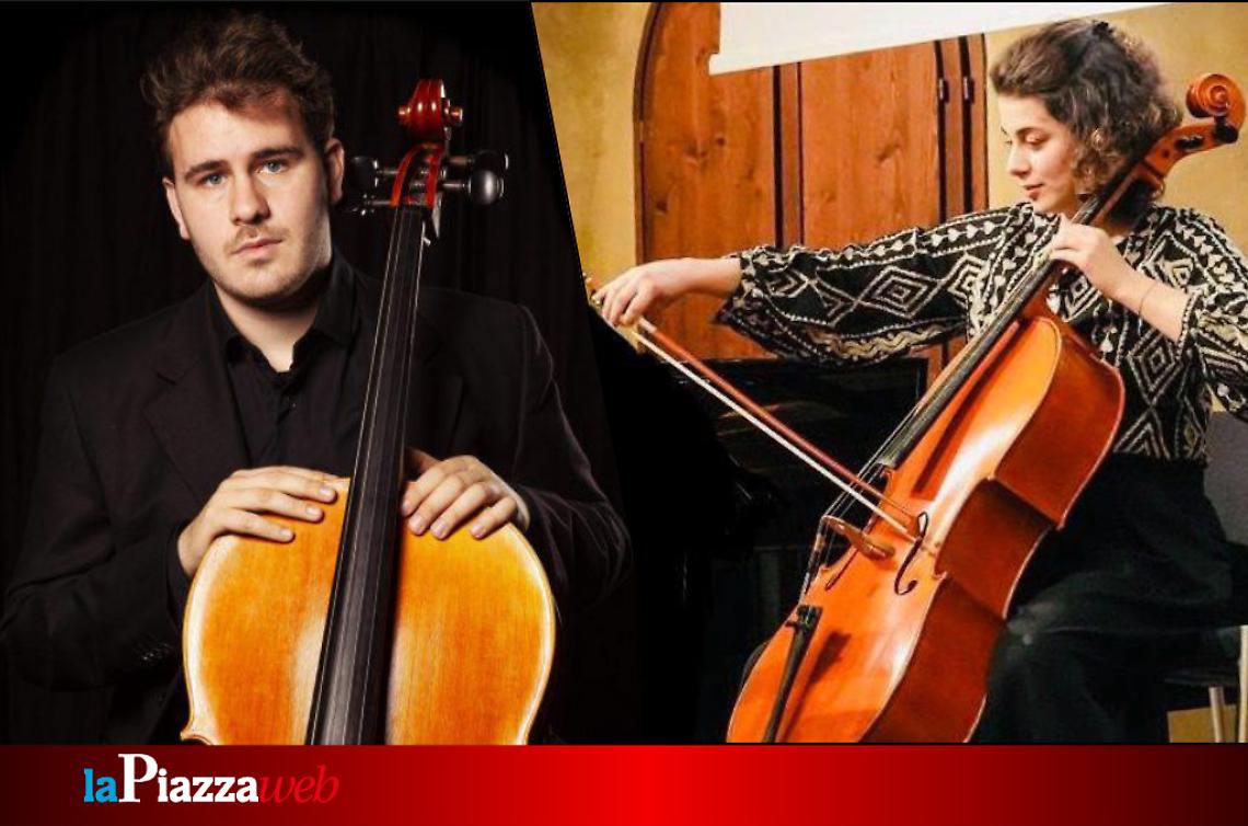 I due violoncellisti Baldizzi e Mazza
