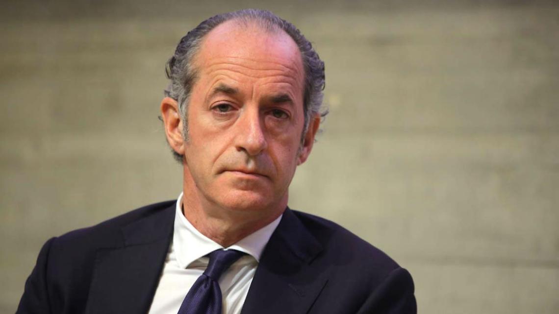 Il Governatore Luca Zaia