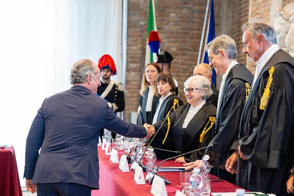 Il presidente Zaia con la Corte dei Conti