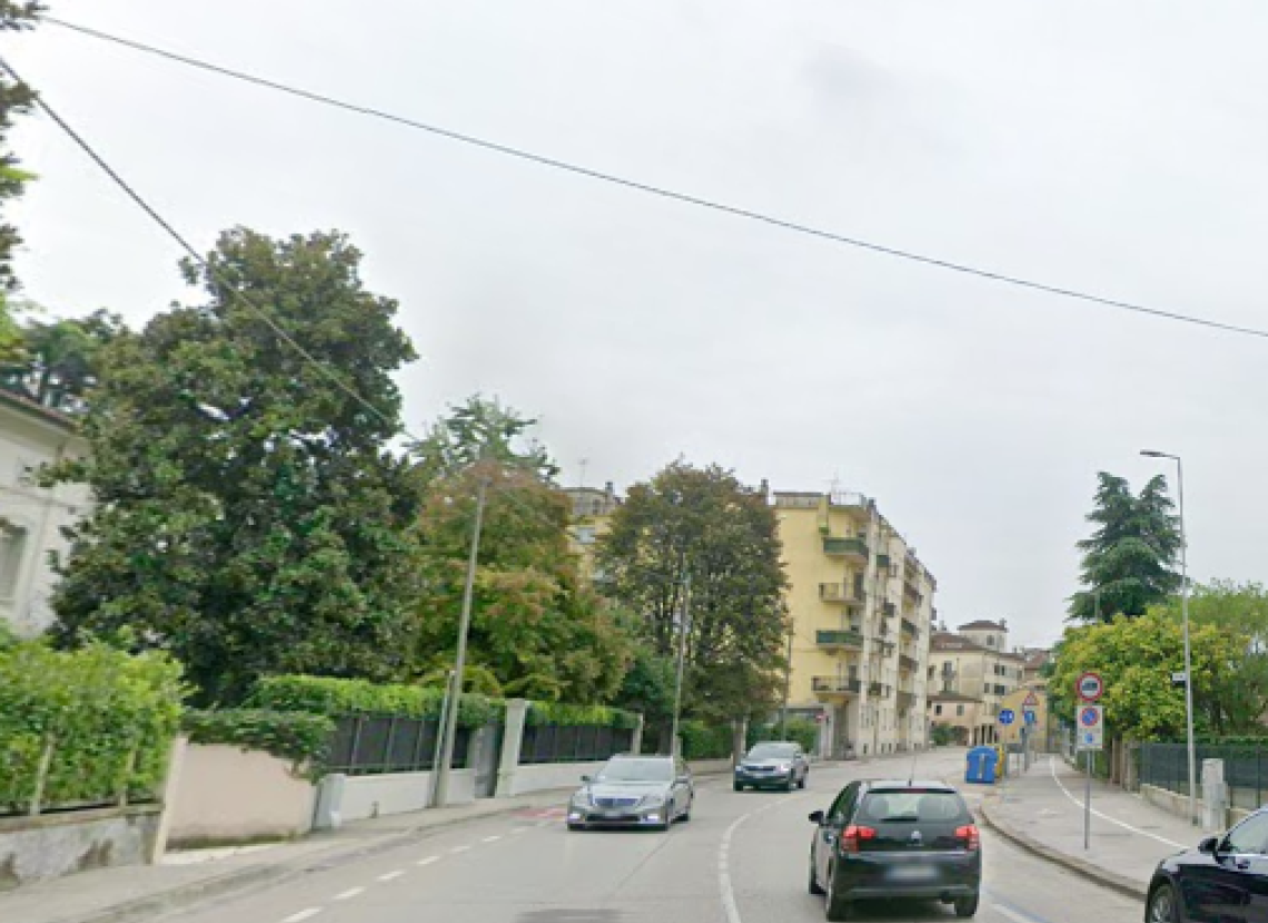 Viale Legione Gallieno a Vicenza