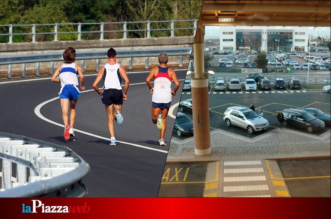 Treviso Runway Run: la corsa notturna sulla pista dell’aeroporto Canova illumina la notte