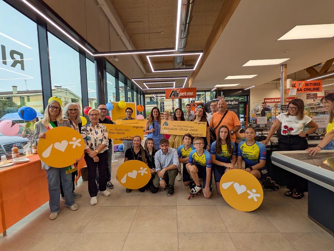  “We Love People”: Alì Supermercati premia le associazioni di Trebaseleghe