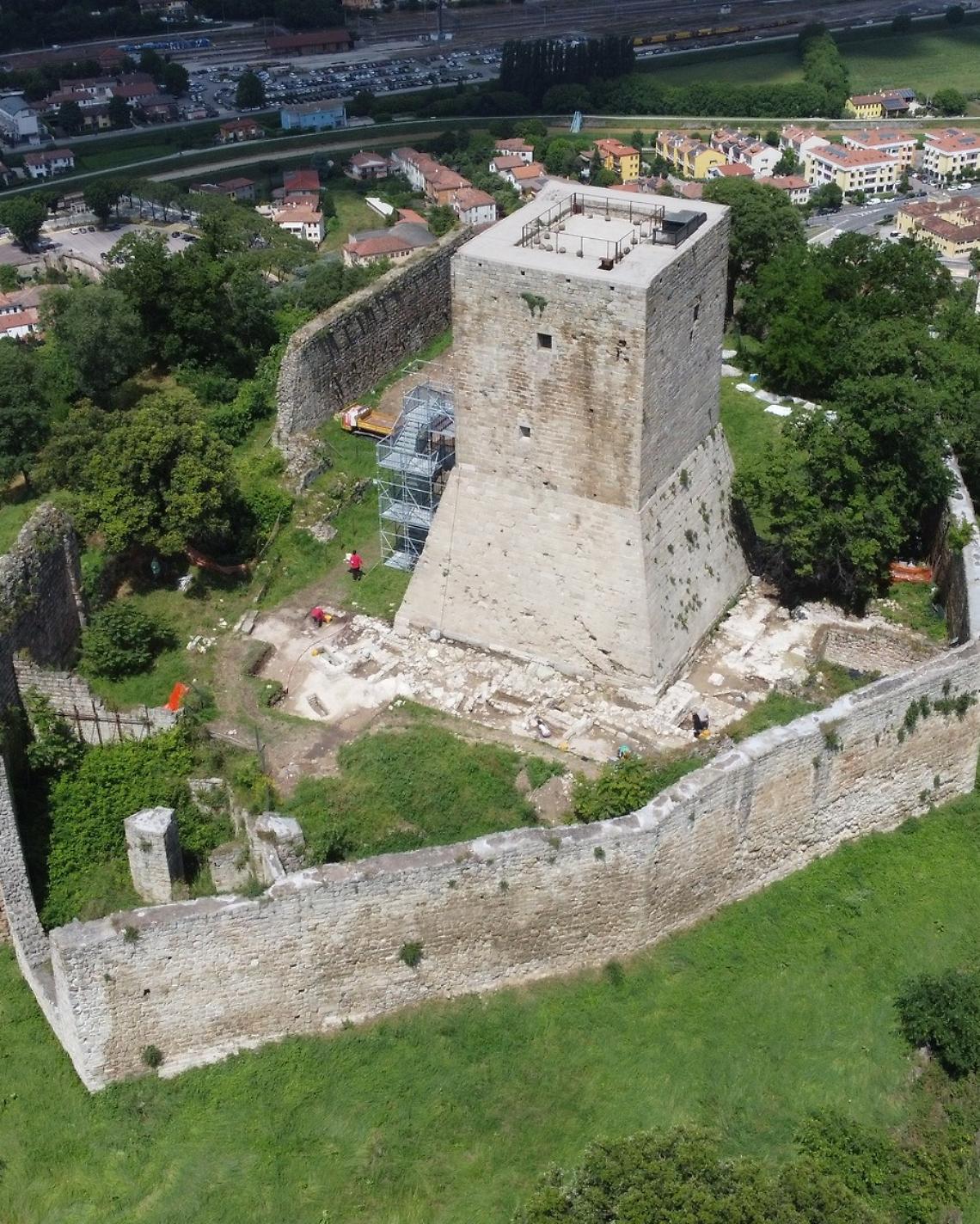 Monselice. Scoperte medievali al Colle della Rocca