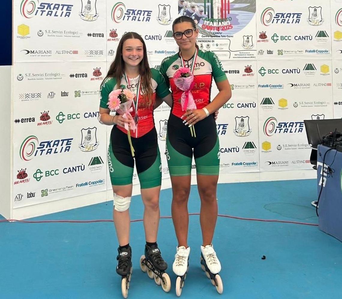 Pattinaggio, Adhp Cosmo Noale grande protagonista ai nazionali su strada 
