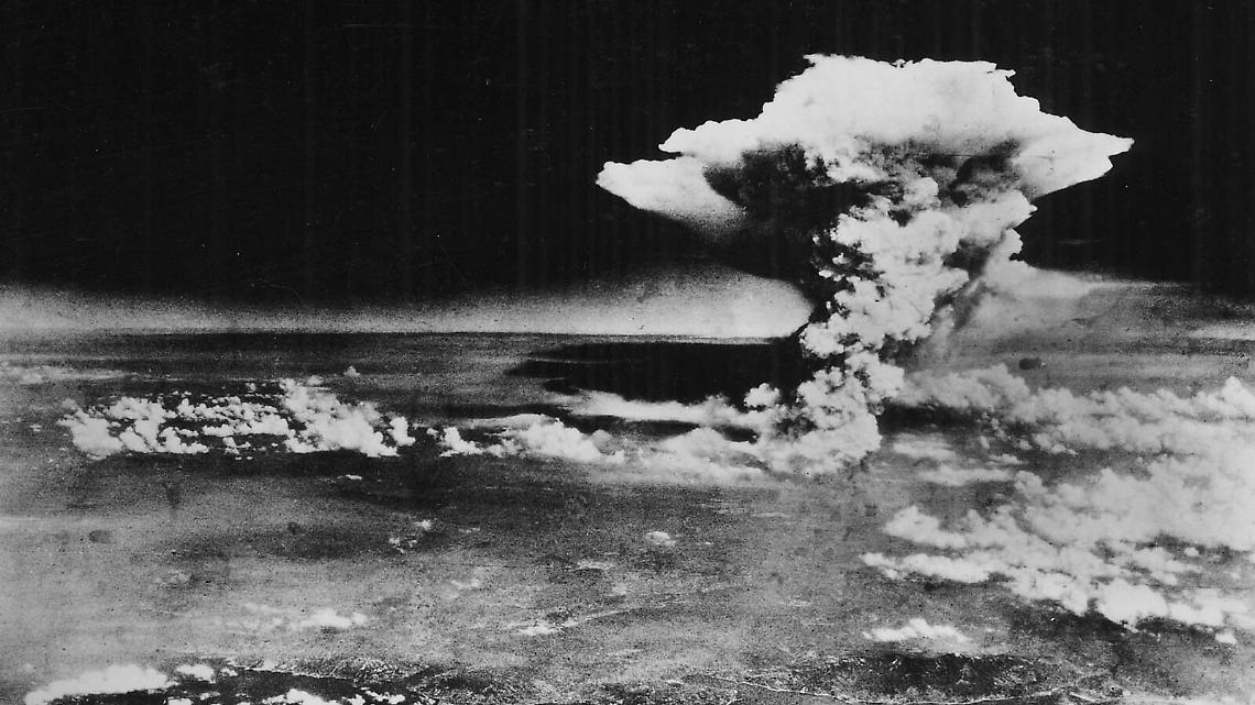 La bomba atomica che colpì Hiroshima il 6 agosto del 1945