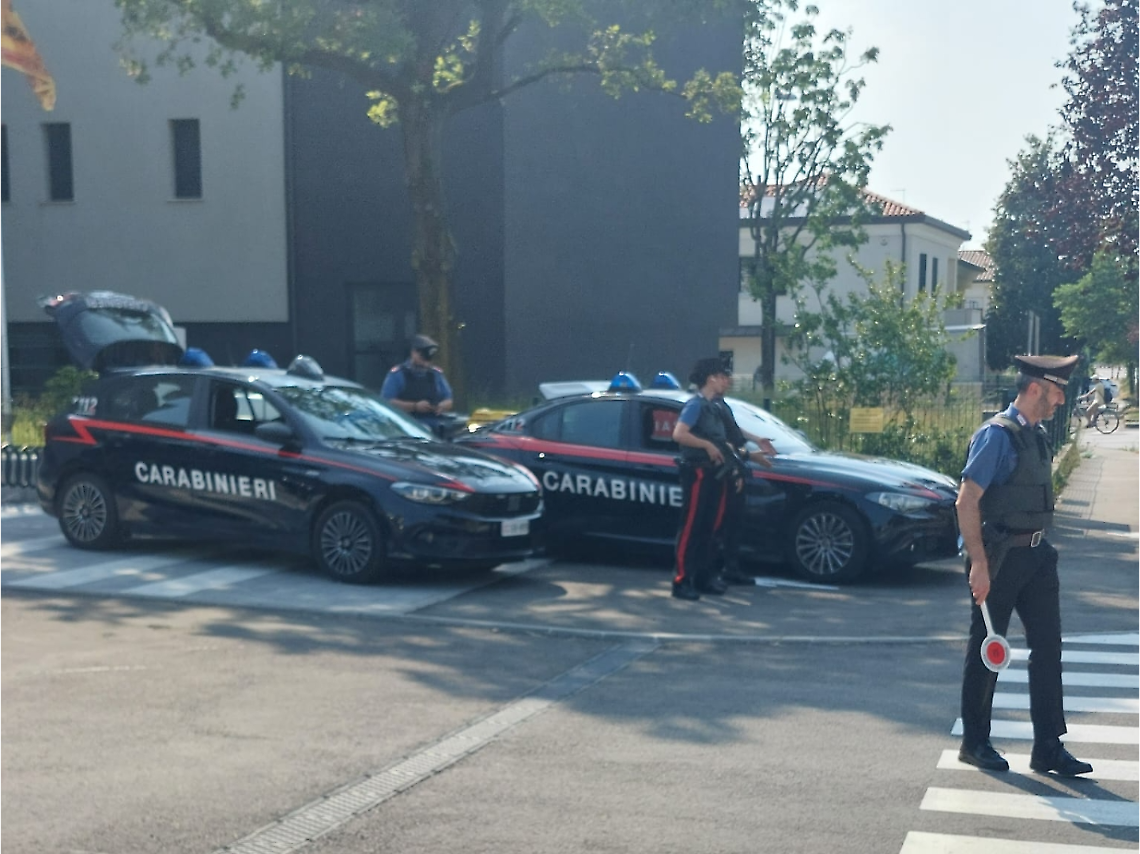 Carabinieri in azione a Zero Branco