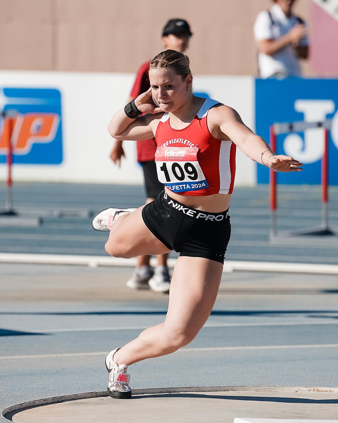 Anita Nalesso conquista il bronzo agli Europei Under 20 di lancio del peso