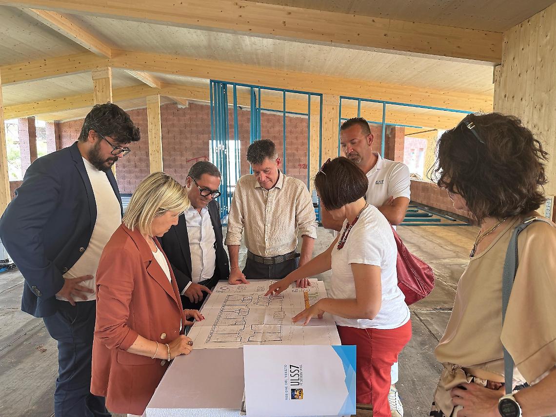 L'assessore Lanzarin ispeziona il progetto con la soprintendenza dell'Ulss7