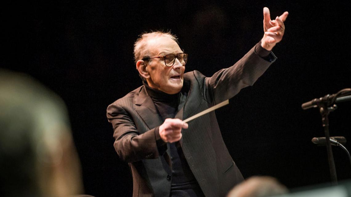 Il maestro Ennio Morricone, scomparso nel 2020