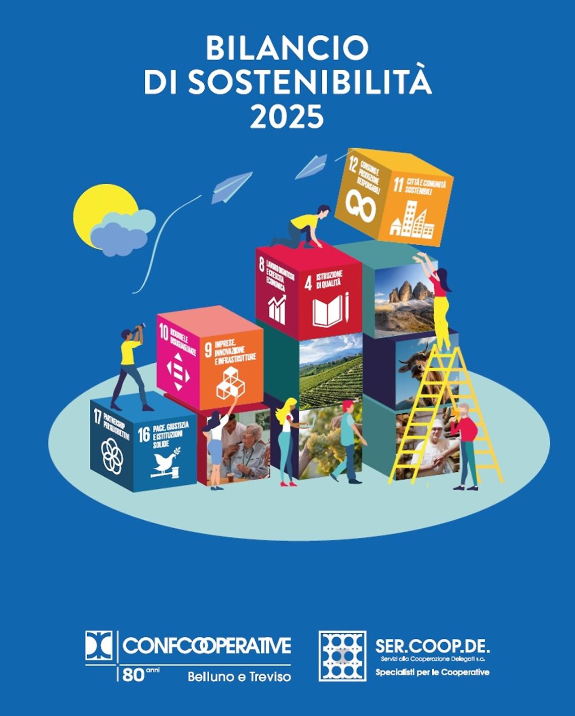 Confcooperative Belluno e Treviso presenta il primo Bilancio di Sostenibilità