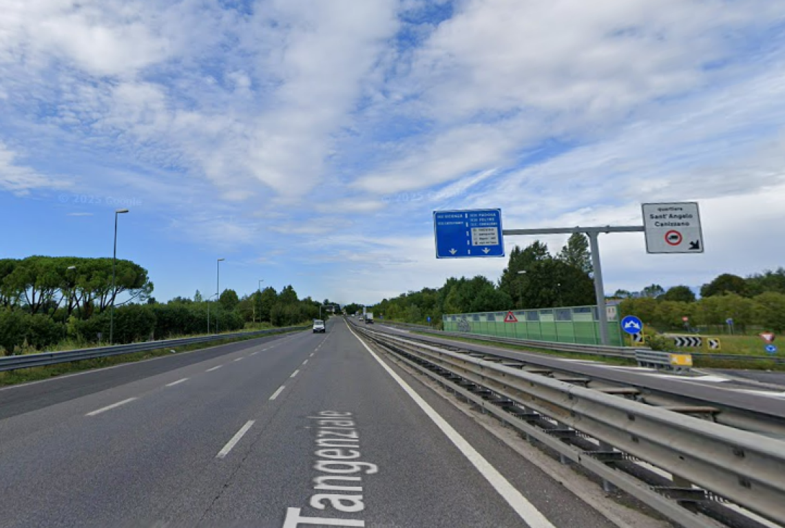 Uno dei due tratti interessati dai lavori