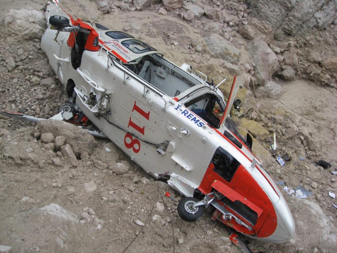 Foto dell'incidente