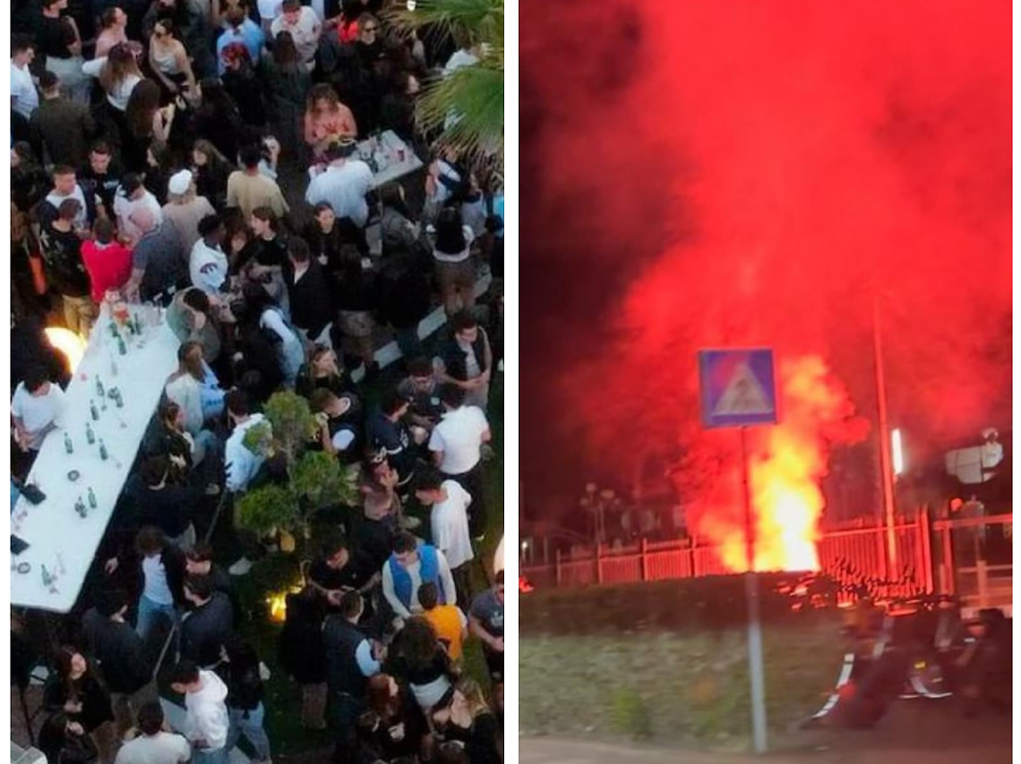Manifestazioni di protesta a Sottomarina