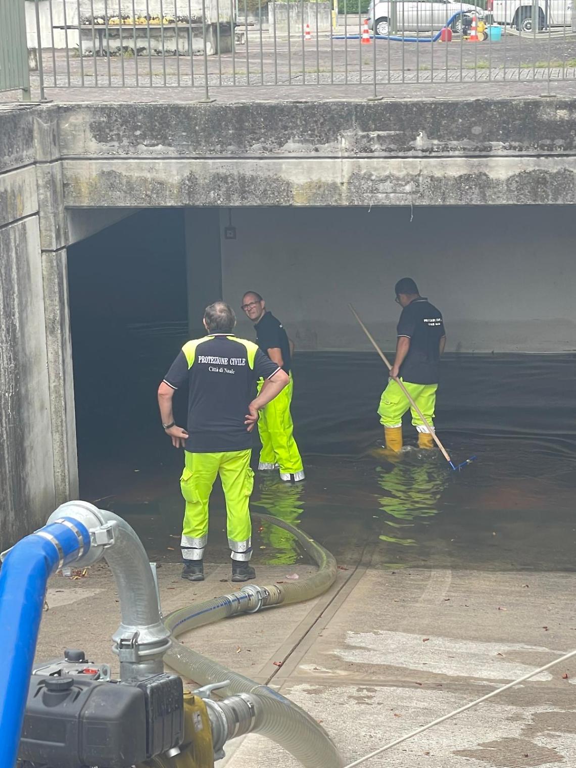 Mirano, pioggia eccezionale e la città messa ancora a dura prova