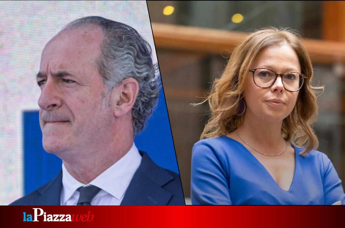 Luca Zaia e Chiara Luisetto