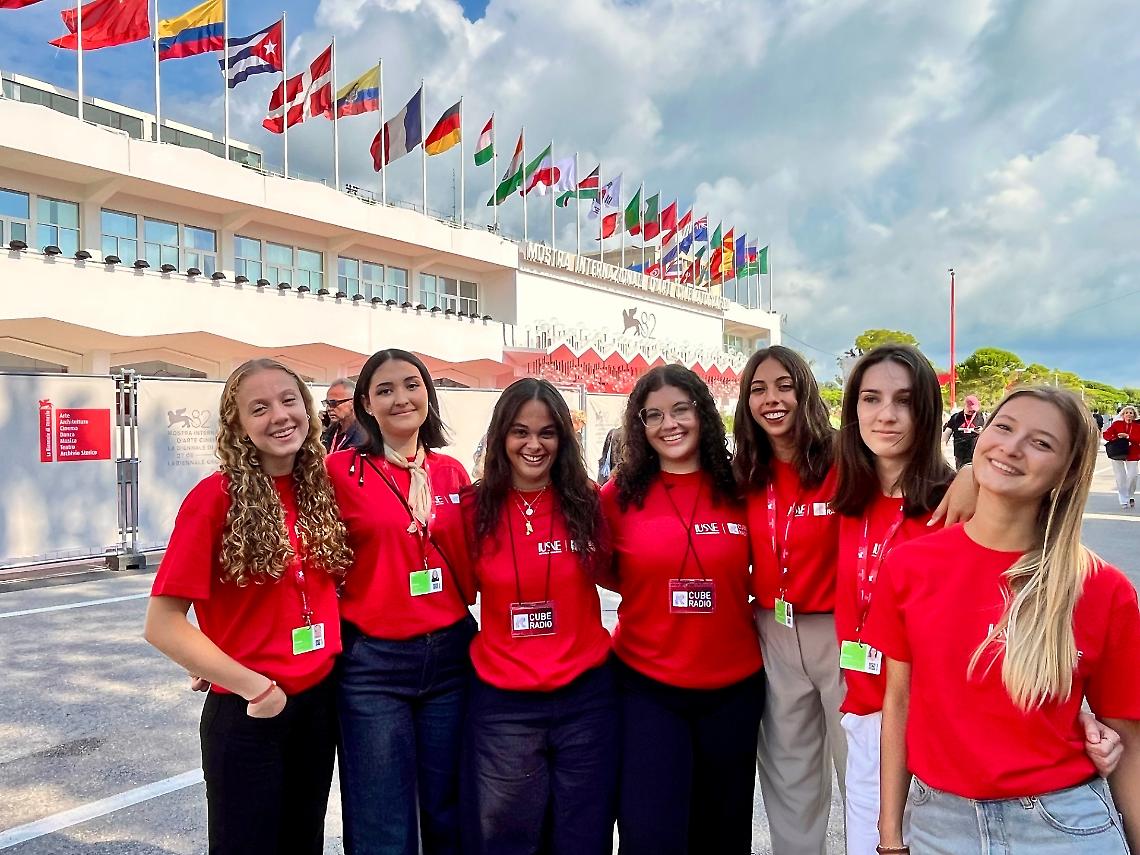 Il team di studentesse veneziane di Cube Radio