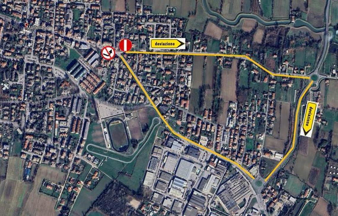 Martellago, al via i cantieri per le nuove rotonde