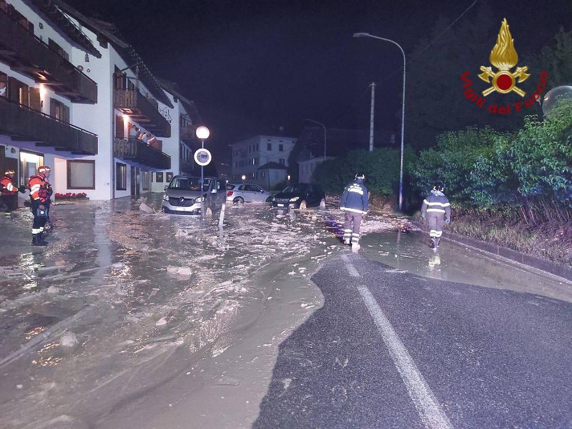L'alluvione del 15 giugno a Borca di Cadore