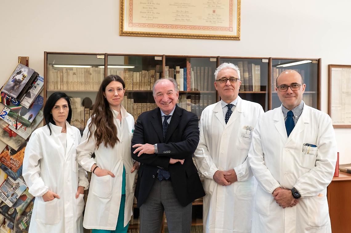 La UOC di Neurochirurgia pediatrica e funzionale dell’Azienda, diretta dal prof. Luca Denaro