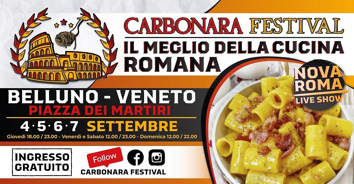 Locandina del Carbonara Festival